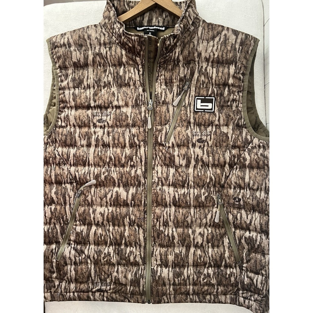 BANDED GEAR NANO ULTRA LIGHT SYNTHETIC DOWN CAMO VEST‎ MOSSY OAK WOODLAND XL
